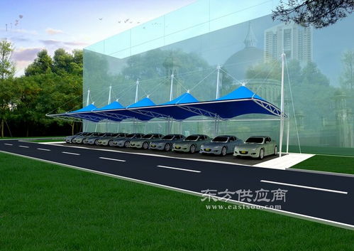 山西膜結構汽車棚 日照膜結構汽車棚 青島膜結構汽車棚圖片